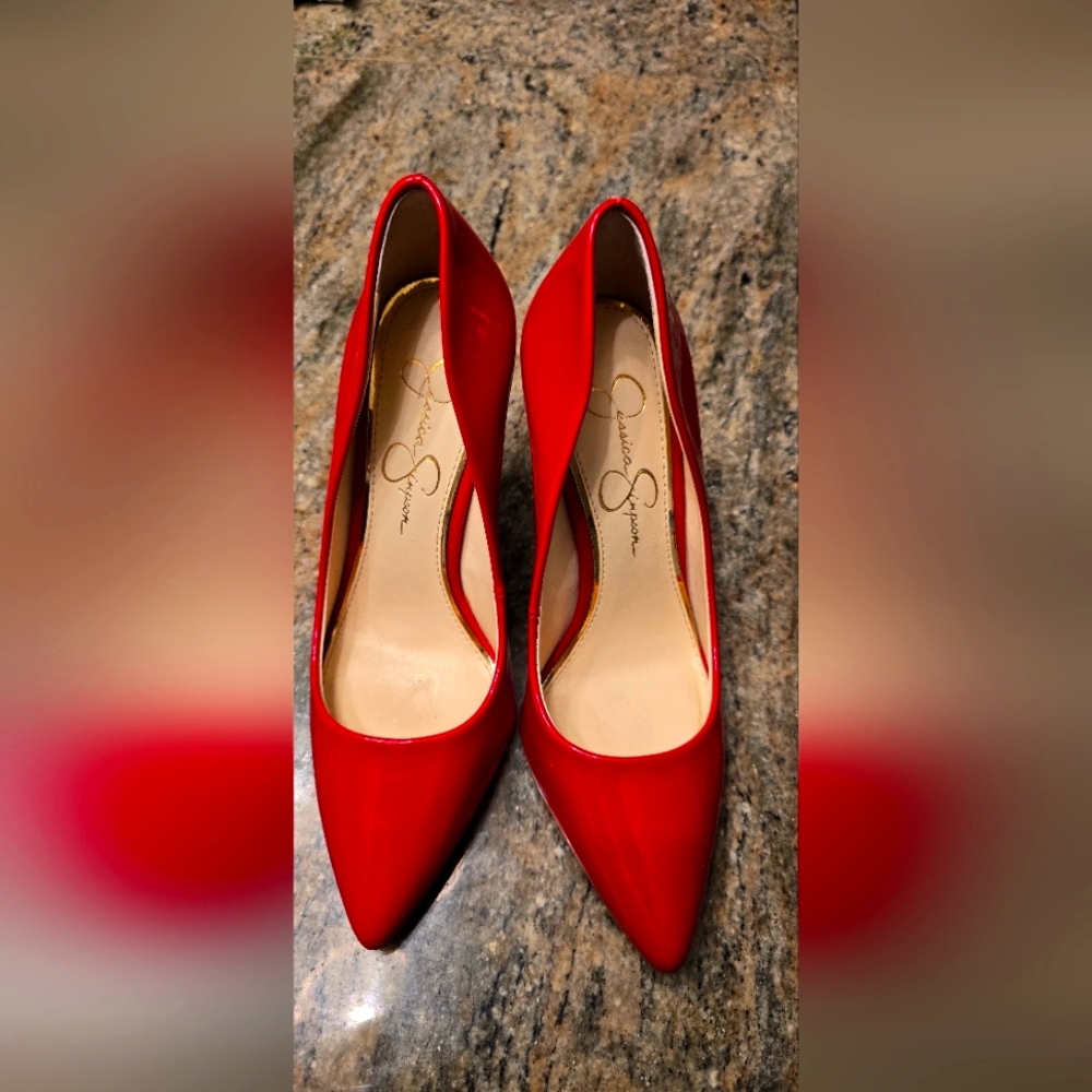 Jessica Simpson Red Heels